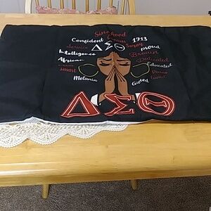 Delta Sigma Theta Sorority Sisterhood Pillow Case